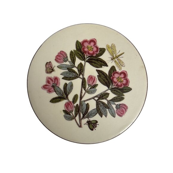 Portmeirion Botanical Garden Round Cork-Backed Coasters Set Of 6 - Picture 5 of 13